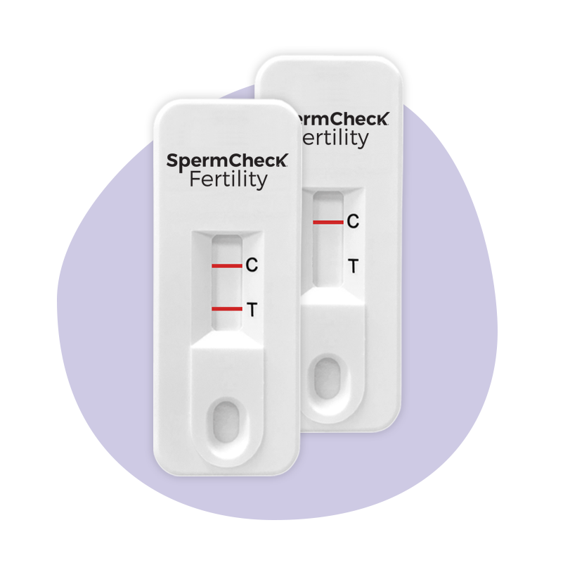 SpermCheck fertility test cassettes